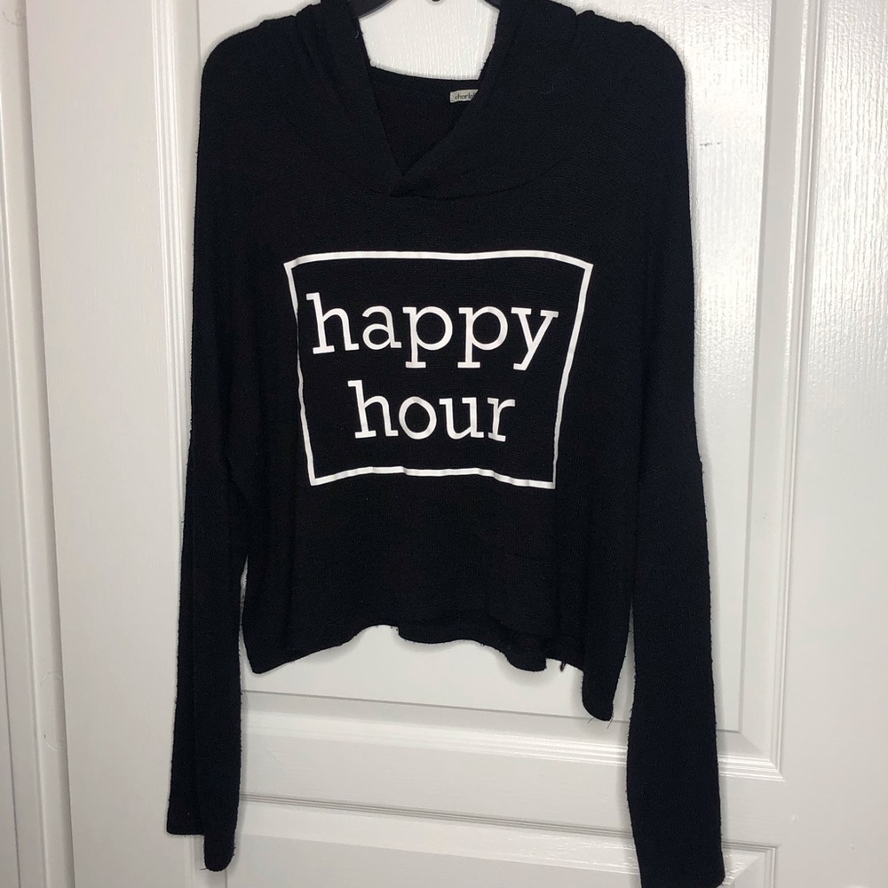 Crop hoodie